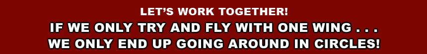 Ostynn For America - Let's Work Together or We Go Around in Circles!